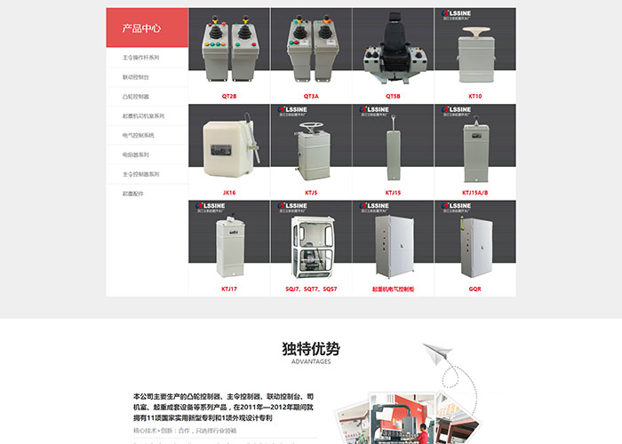 盛世传媒-立新起重开关厂-乐清网站建设